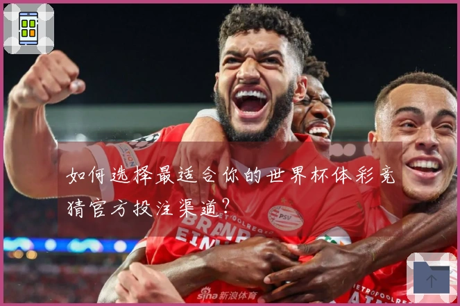 如何选择最适合你的世界杯体彩竞猜官方投注渠道？